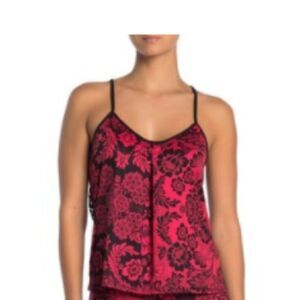 In Bloom by Jonquil Floral Cami Pajama top size M